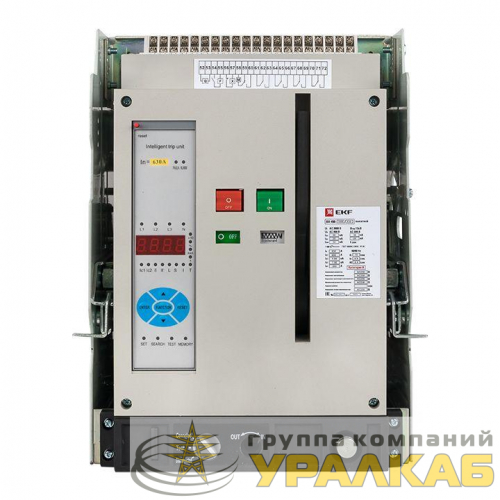 Выключатель автоматический 3п 1000/630А 50кА ВА-450 выкатной PROxima EKF mccb450-1000-630v