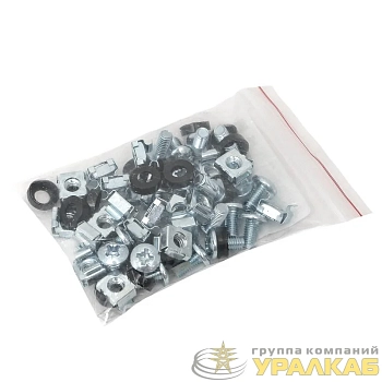 Комплект монтажный TERACOM для 19дюйм шкафов М6х12 (уп.20шт) EKF TRC-M6x12-s20