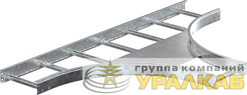 Ответвитель для лотка Т-образ. 55х400 R600 HDZ LESTA IEK 