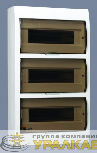Корпус навесной ЩРН-П-36 36мод. IP41 пластик. DEKraft 