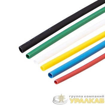 Набор трубок термоусадочных №4 SMALL TUBE ТУТ нг (уп.20шт по 10см) Rexant 