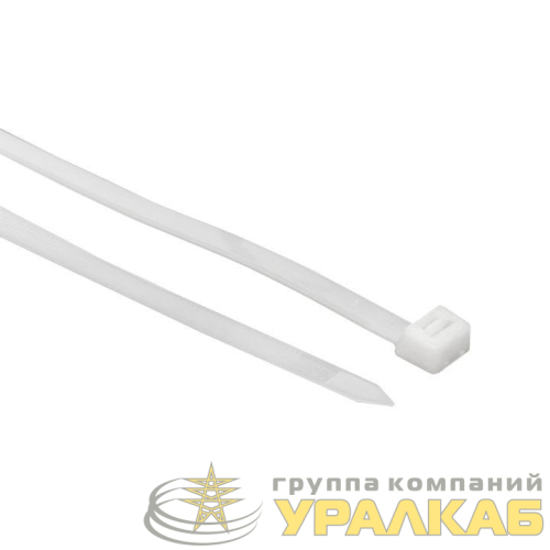 Хомут кабельный 4.8х200 нейл. бел. (уп.100шт) EKF plc-c-4.8x200 детальная картинка