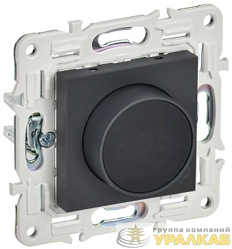 Термостат электронный SKANDY SK-T01G с индикацией графит IEK SK-RT11-K53