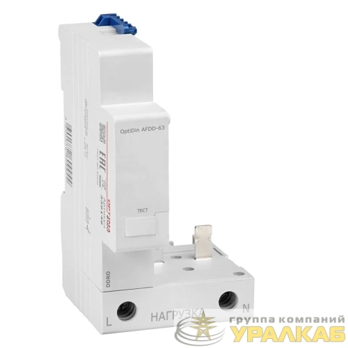 Устройство защиты от дугового пробоя (УЗДП) OptiDin AFDD-63-УХЛ3 КЭАЗ 