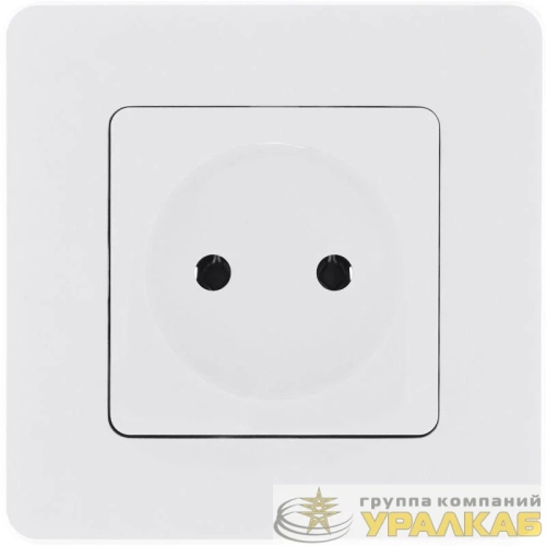 Розетка 1-м СП Inspiria 16А IP20 250В 2P механизм бел. IEK 673710 детальная картинка