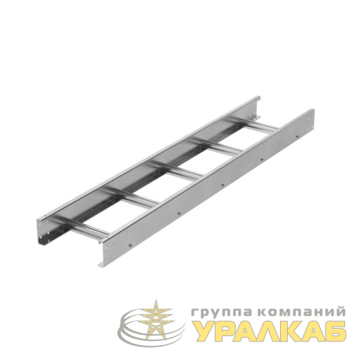 Лоток лестничный 150х500 лонжерон 3мм L3000 алюм. DKC ALW31550 детальная картинка