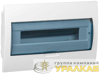 Корпус встраиваемый ЩРВ-П-18 Krepta 3 IP41 пластик. бел. IEK MKP12-V-18-40-10