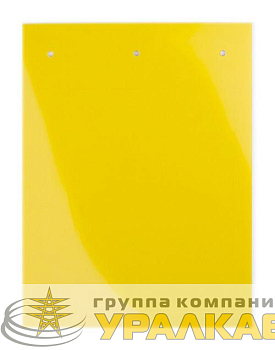 Табличка полужесткая для маркировки оболочек клейкое основание ПВХ желт. (уп.30шт) DKC TASE3070AY