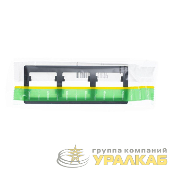 Рамка 3-м Glossa горизонт. антрацит SE GSL000703