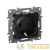 Розетка 1-м СП Etika 16А IP31 250В 2P+E с заземл. защ. шторки немецк. стандарт винтов. клеммы механизм антрацит Leg 672622 детальная картинка