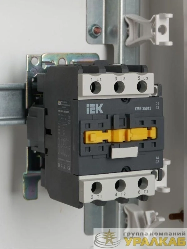 Контактор КМИ-35012 50А 230В/АС3 1НО 1НЗ IEK KKM31-050-230-11 детальная картинка