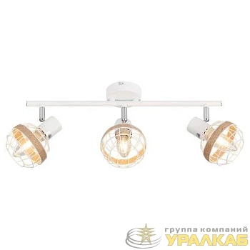 Светильник Anselma 7034-703 3хE14 40Вт настенно-потолочный спот поворотный Rivoli 