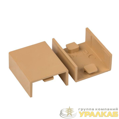 Соединитель на стык 20х10 под свет. дерево Plast PROxima (уп.4шт) EKF conl-20-10x4 детальная картинка