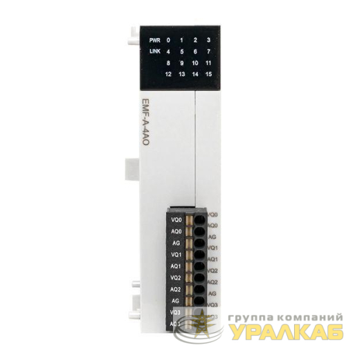 Модуль аналогового вывода EMF 4 PRO-Logic (без поверки) PROxima EKF EMF-A-4AO детальная картинка