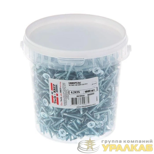 Саморез ШСММ сверло 4.2х25 (уп.1000шт) Tech-Krep/Zitar 