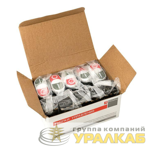 Кнопка LA32HND "Пуск-Стоп" NO+NC с подсветкой красн./зел. PROxima EKF 
