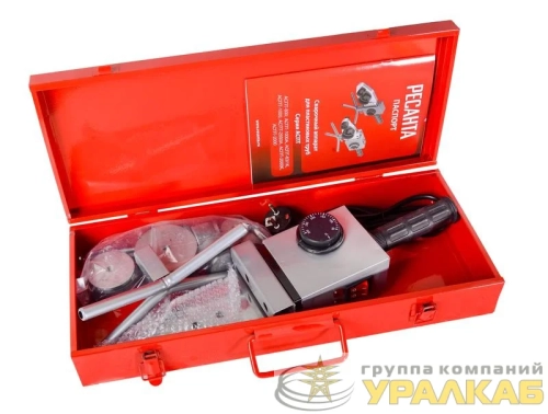 Аппарат для сварки ПВХ труб АСПТ-2000К Ресанта 65/135 детальная картинка