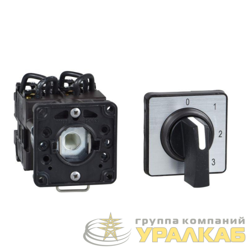 Переключатель кулачковый 22мм 12А 3+"0" SchE K1F003MCH