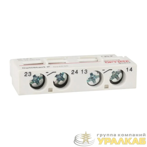 Блок контактов фронтальный OptiStart P GVAE11 КЭАЗ 