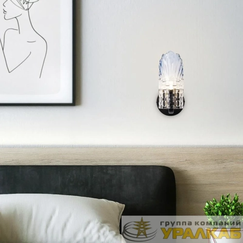 Светильник Ollie 1х40Вт E14 IP20 бра настен. Freya FR5525WL-01GB детальная картинка