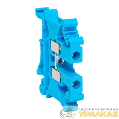 Колодка клеммная винтовая 4 UT син. EKF scr-ut-4-b детальная картинка