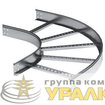 Угол для лестн. лотка горизонтальный 90град. 300х100 R-600 DKC LC1630
