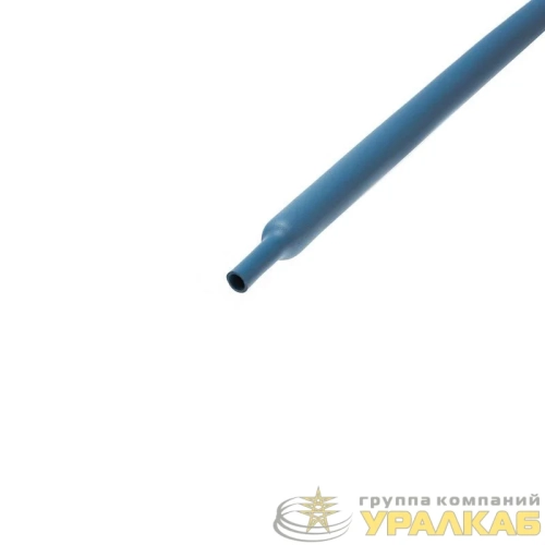 Трубка термоусадочная ТУТ нг 6.0/3.0 син. 1м Rexant 