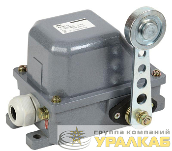 Выключатель концевой КУ-701 У1 рычаг с роликом 10А IP44 2 эл. цепи IEK 