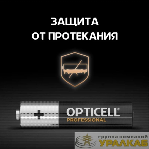 Элемент питания алкалиновый AAA/LR03 (блист. 8шт) Professional Opticell 5052008