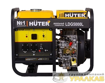 Электрогенератор дизельный LDG 5000L HUTER 64/2/11