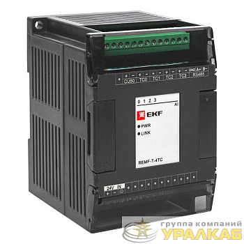 Модуль ввода термопар REMF 4 PRO-Logic (без поверки) EKF REMF-T-4TC