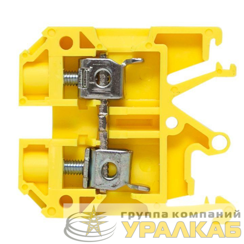Колодка клеммная JXB-4/35 (35а) желт. EKF plc-jxb-4/35y детальная картинка