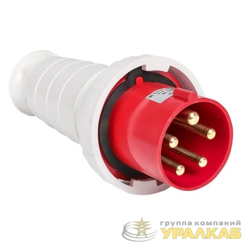 Вилка переносная 045 125А 3P+PE+N 380В IP67 EKF 