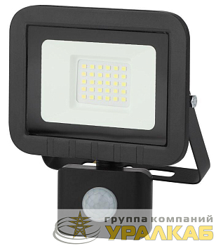 Прожектор уличный LPR-041-2-65K-030 LED 30Вт 6500К 2400лм датчик движ. регулир. 135х148х45 (30/540) Эра Б0043586