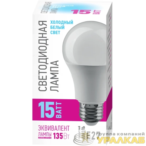 Лампа светодиодная 82 921 OLL-A60-15-230-4K-E27-PROMO ОНЛАЙТ 82921 детальная картинка