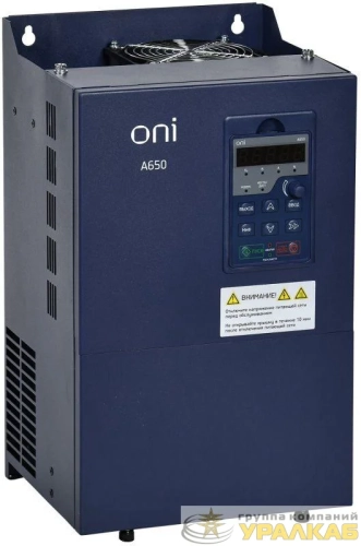Преобразователь частоты A650 380В 3Ф 55кВт 112А M ONI 