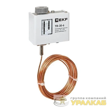 Реле температуры (термостат) капилляр 6м EKF TR-30-6