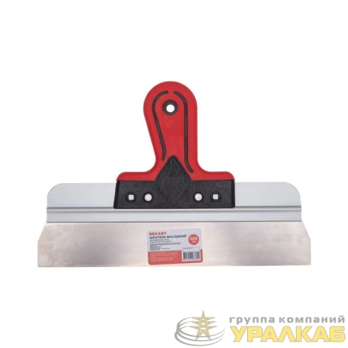 Шпатель фасадный 300мм нержавеющая сталь 2-комп. ручка Rexant 