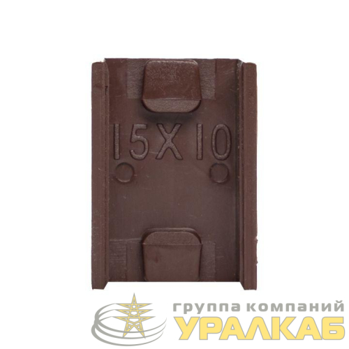 Соединитель 15х10 под темн. дерево Plast PROxima (уп.4шт) EKF cond-15-10x4 детальная картинка