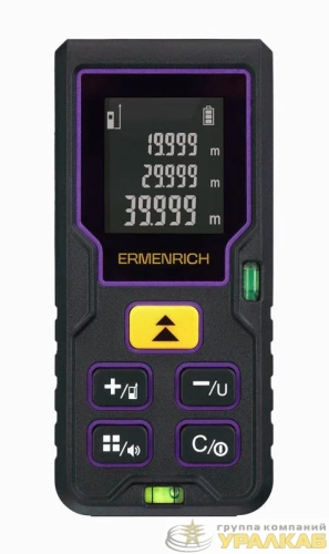Рулетка лазерная Reel PLUS GD80 фиолет. Ermenrich 
