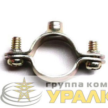 Хомут стальной с внутренней резьбой М6 d38-40мм (уп.100шт) DKC 58038