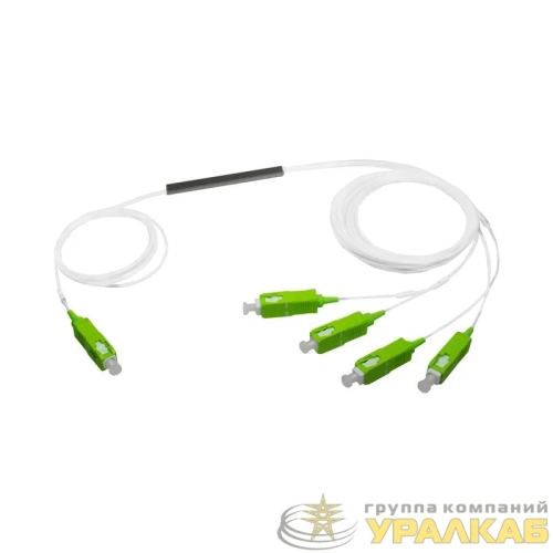 Сплиттер PLC 1х8 0.9мм гильза SC/APC SUPRLAN 09-0416 детальная картинка