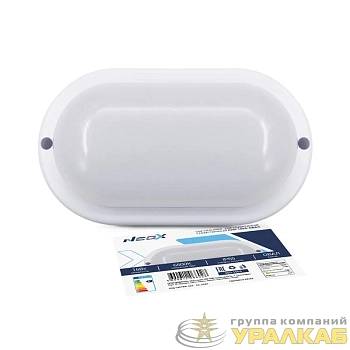 Светильник светодиодный СПП 1565-ОВАЛ 15Вт 6500К IP65 1350лм 160х88мм герметичный NEOX 