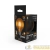 Лампа светодиодная филаментная Black Filament 6Вт G95 шар золотая 2400К тепл. бел. E27 550лм GAUSS 