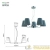 Люстра Evie 2087-305 5хE14 40Вт классика Rivoli Люстра Evie 2087-305 5хE14 40Вт классика Rivoli