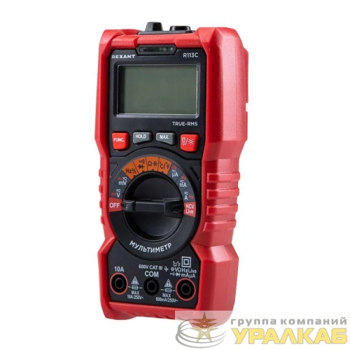 Мультиметр портативный R113C Rexant 13-3112 детальная картинка