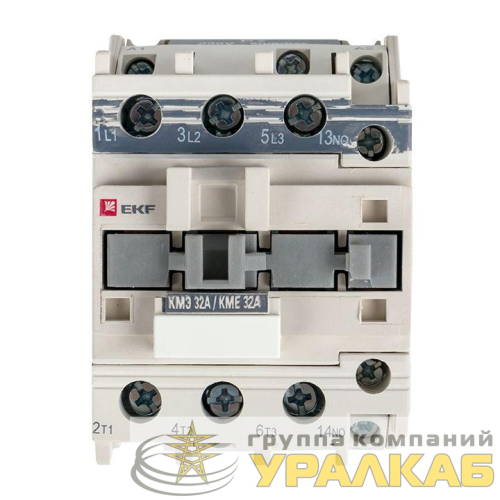 Контактор КМЭ 32А кат. 220В AC 1НО EKF ctr-s-32-220 детальная картинка