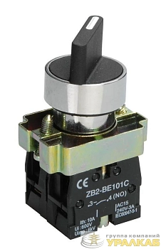 Переключатель LAY5-BD33 на 3 полож. черн. I-O-II станд. ручка IEK BSW60-BD-3-K02