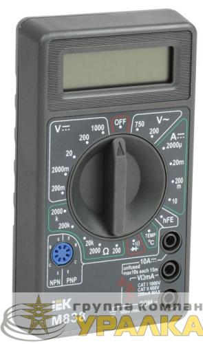 Мультиметр цифровой Universal M838 IEK TMD-2S-838 детальная картинка