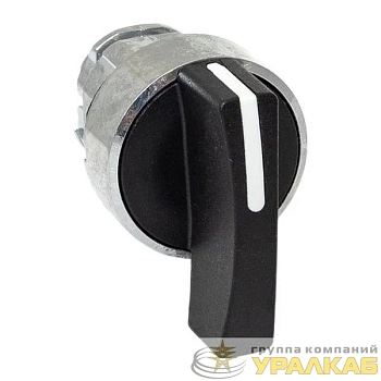 Механизм переключателя исполнительный ХB4 на 3 положения возвратный без фиксации без подсветки с длинной ручкой IP65 EKF 